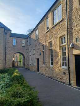 County Hospital, Durham, Courtyard West Entrance © DCC 25/03/2022